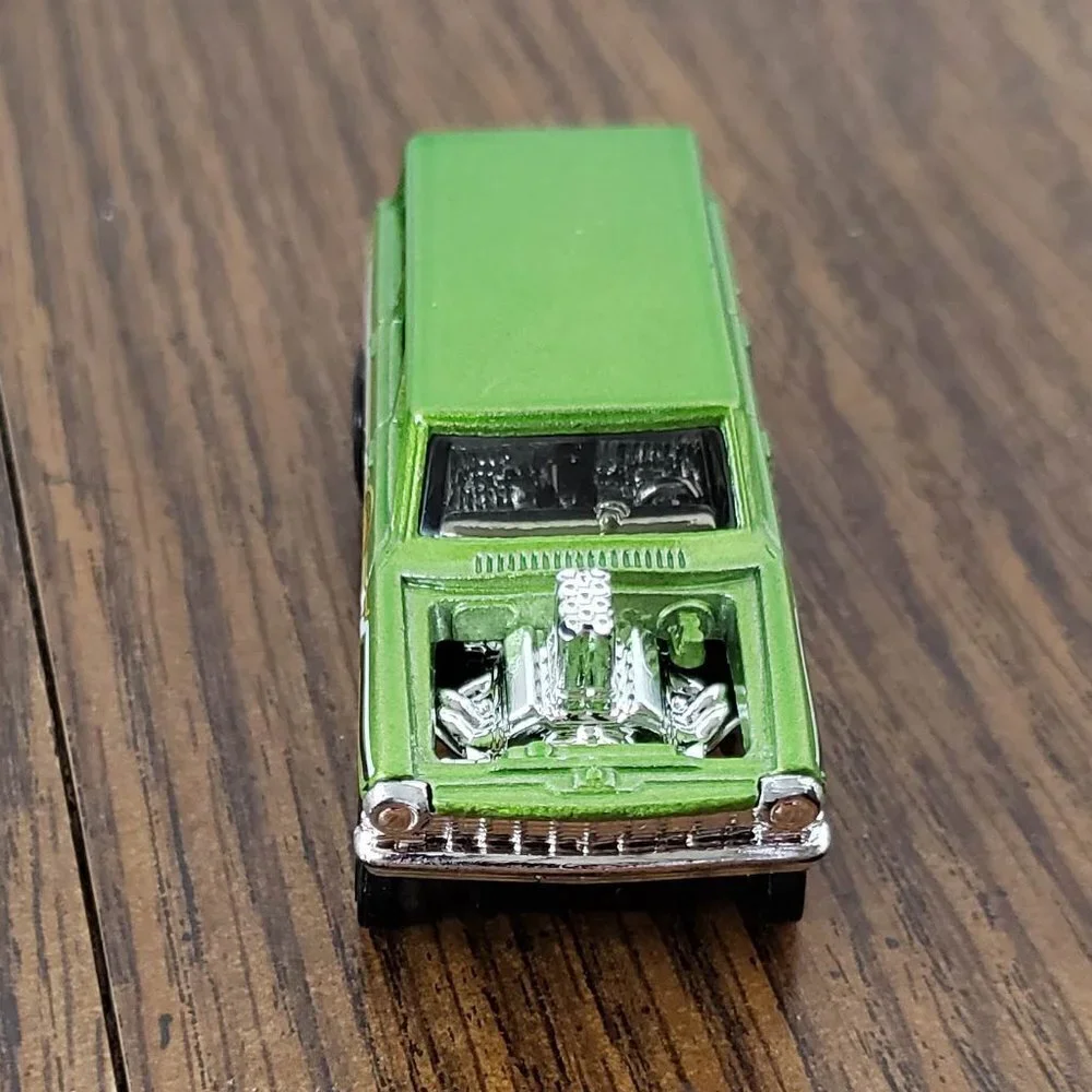 Hot wheels Green '64 Nova Wagon Gasser #174 2020 Muscle Mania 2/10